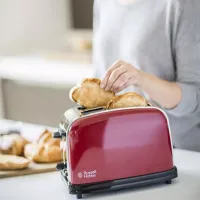 Тостер Russell Hobbs 23330-56 Механическое/ 1100 Вт/ Красный photo 5