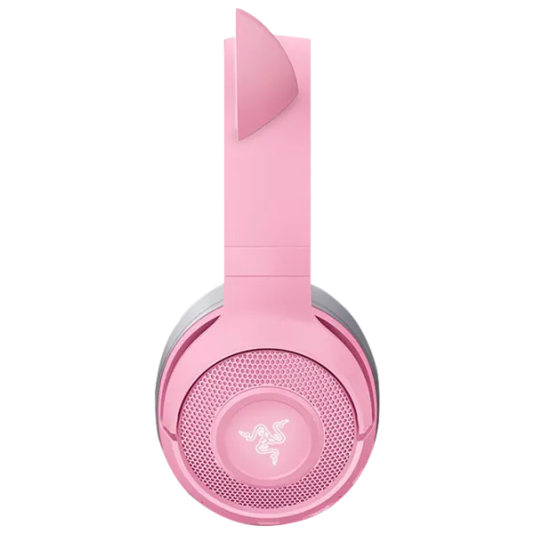 Căști Razer Kraken Quartz Kitty Edition BT White Pink Fără fir/ Personal photo 2
