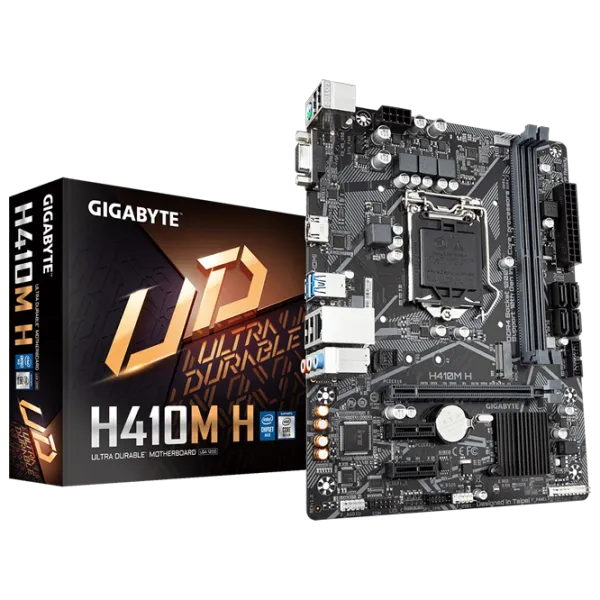 Материнская плата Gigabyte H410M S2H V2 1.0 mATX/ Intel H410 photo 4