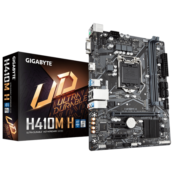 Материнская плата Gigabyte H410M S2H V2 1.0 mATX/ Intel H410 photo 4