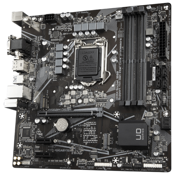 Материнская плата Gigabyte B560M DS3H 1.0 mATX/ Intel B560 photo 2