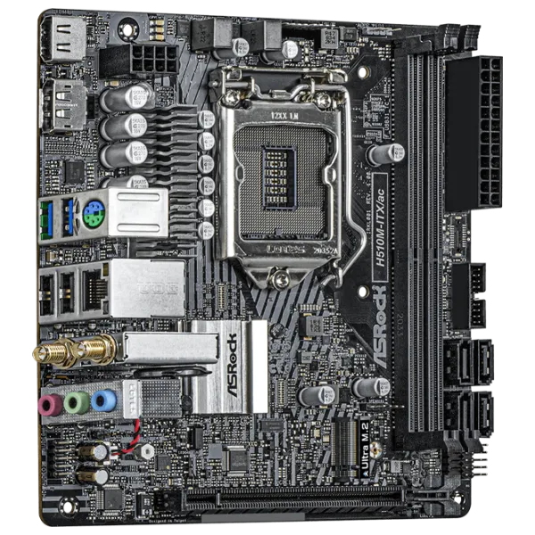 Материнская плата ASRock H510M-ITX/ AC Mini-ITX/ Intel H510 photo 2