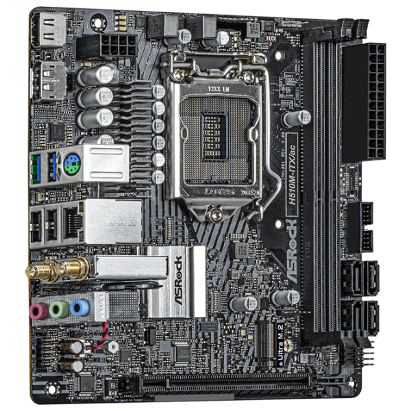 Материнская плата ASRock H510M-ITX/ AC Mini-ITX/ Intel H510 photo 2