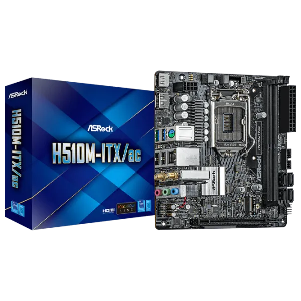 Материнская плата ASRock H510M-ITX/ AC Mini-ITX/ Intel H510 photo 5