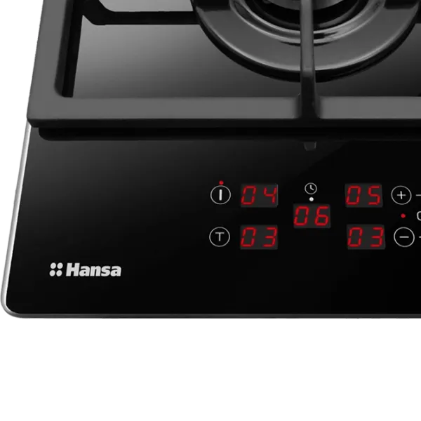 Plită încorporabilă pe gaz Hansa BHKS651599 Black photo 4