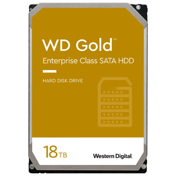 HDD Western Digital Gold Enterprise 18 TB WD181KRYZ/ Yellow photo 2