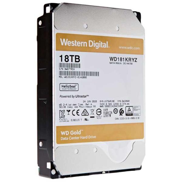 HDD Western Digital Gold Enterprise 18 TB WD181KRYZ/ Yellow photo 4
