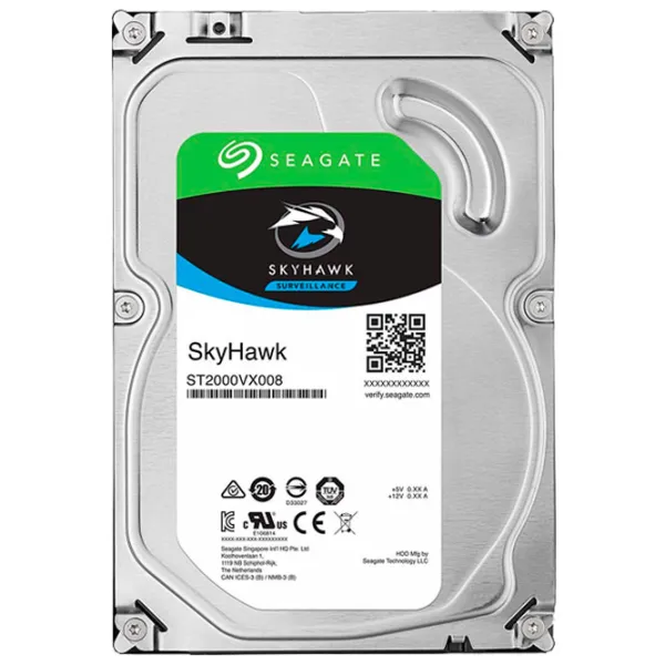 HDD Seagate SkyHawk Surveillance 18 TB ST18000VE002/ Black photo 3
