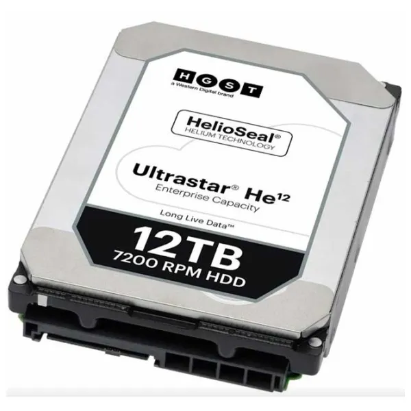 HDD Western Digital Ultrastar HE12 12 TB 0F30146/ Silver photo 4