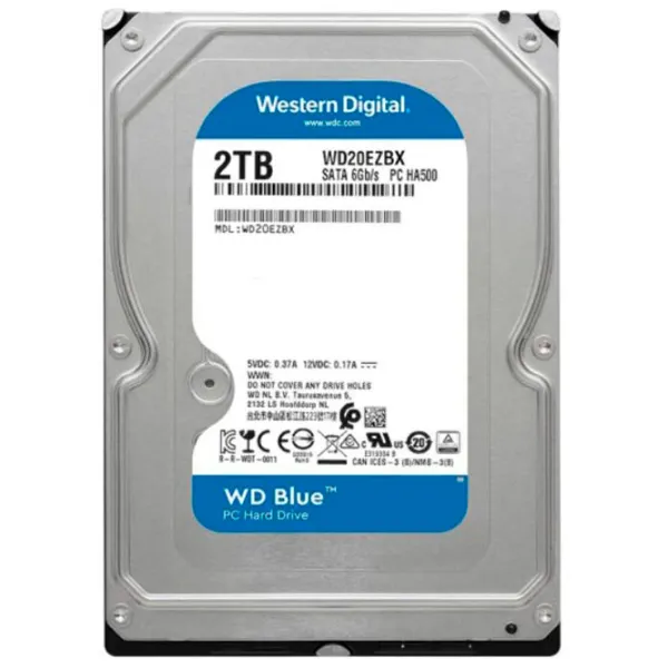 HDD Western Digital Caviar Blue 2 TB WD20EZBX/ Blue photo 2