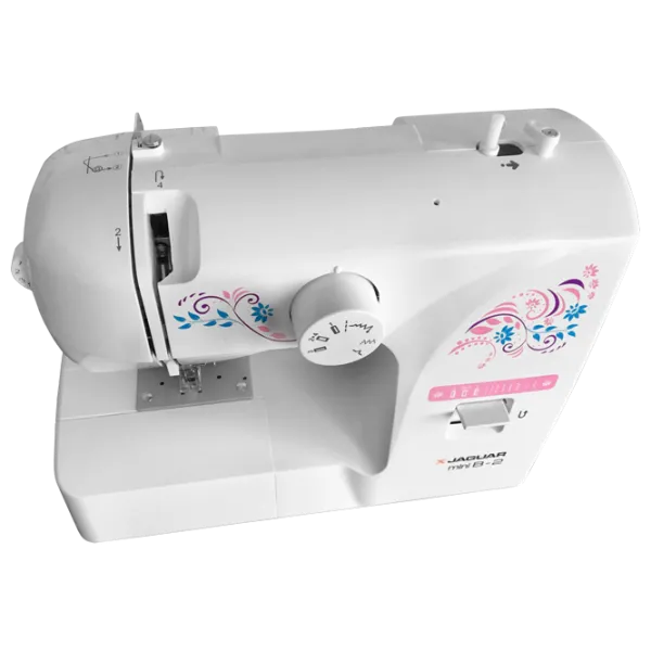 Mașină de cusut Jaguar mini B-2 Electromecanică/ White photo 2