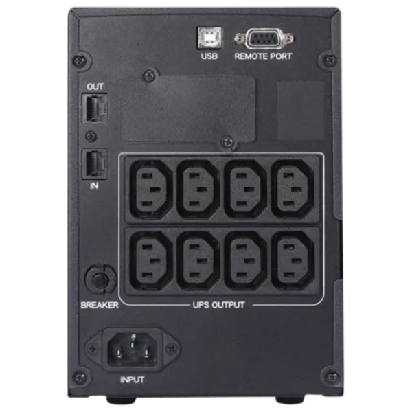 UPS PowerCom SPT-1500 Black photo 3