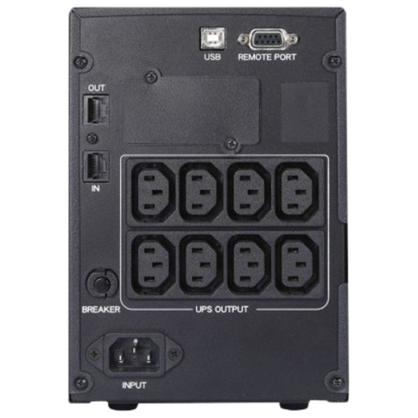 UPS PowerCom SPT-1500 Black photo 3