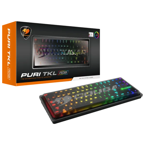 Tastatură Cougar PURI TKL Cu fir/ Black photo 5