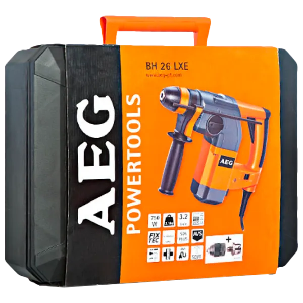 Ciocan rotopercutor AEG BH 26 LXE 750 W photo 6