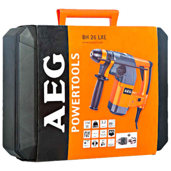 Ciocan rotopercutor AEG BH 26 LXE 750 W photo 6