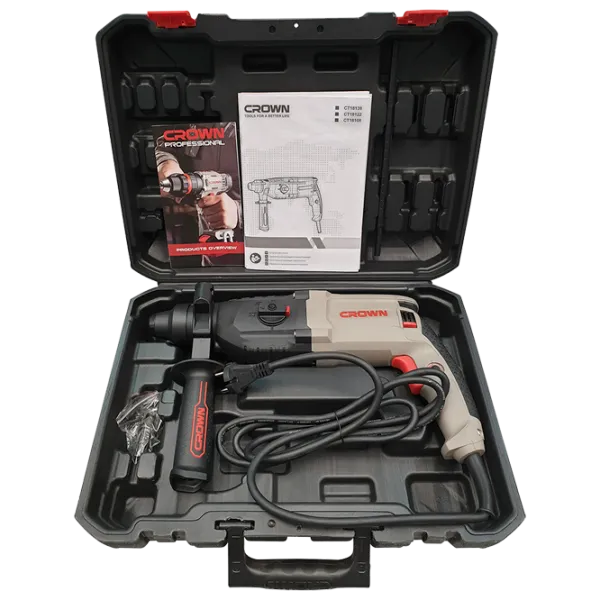 Перфоратор Crown CT18108 BMC 800 Вт photo 6