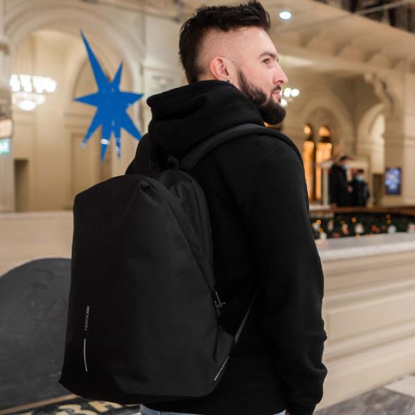 Rucsac XD-Design Bobby Soft anti-theft 15.6"/ Black/ 16 l photo 9