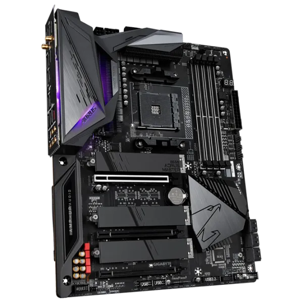Placă de bază Gigabyte B550 AORUS MASTER 1.0 ATX/ AMD B550 photo 2