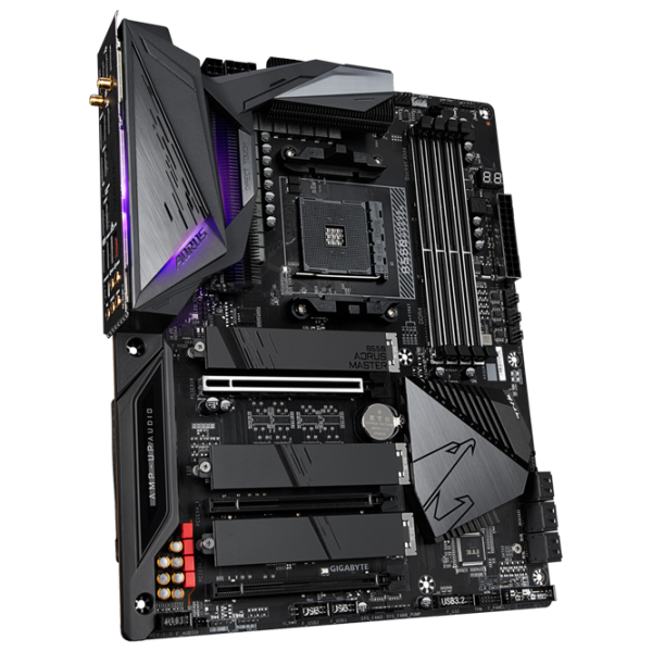 Placă de bază Gigabyte B550 AORUS MASTER 1.0 ATX/ AMD B550 photo 2