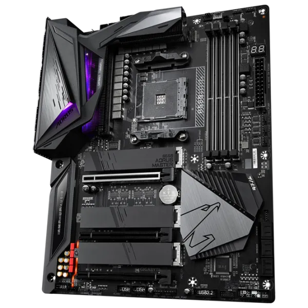 Placă de bază Gigabyte B550 AORUS MASTER 1.0 ATX/ AMD B550 photo 3