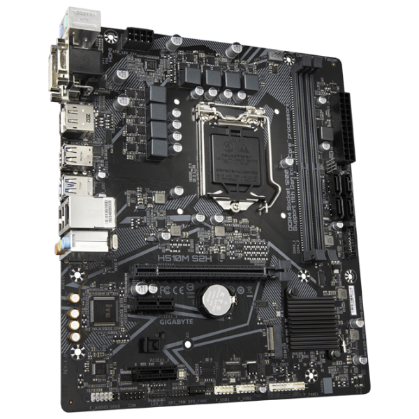Материнская плата Gigabyte H510M S2H 1.0 mATX/ Intel H510 photo 2
