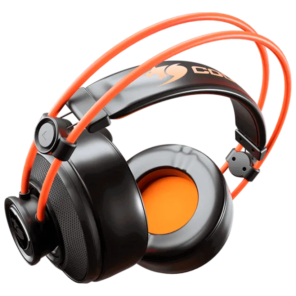 Наушники Cougar IMMERSA Ti Оранжевый Черный Проводная/ Игровой photo 3 Наушники Cougar IMMERSA Ti Оранжевый Черный Проводная/ Игровой photo 3