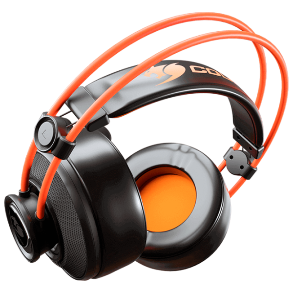 Наушники Cougar IMMERSA Ti Оранжевый Черный Проводная/ Игровой photo 3 Наушники Cougar IMMERSA Ti Оранжевый Черный Проводная/ Игровой photo 3