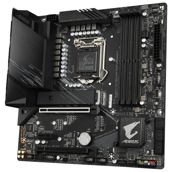 Материнская плата Gigabyte B560M AORUS ELITE mATX/ Intel B150 photo 3