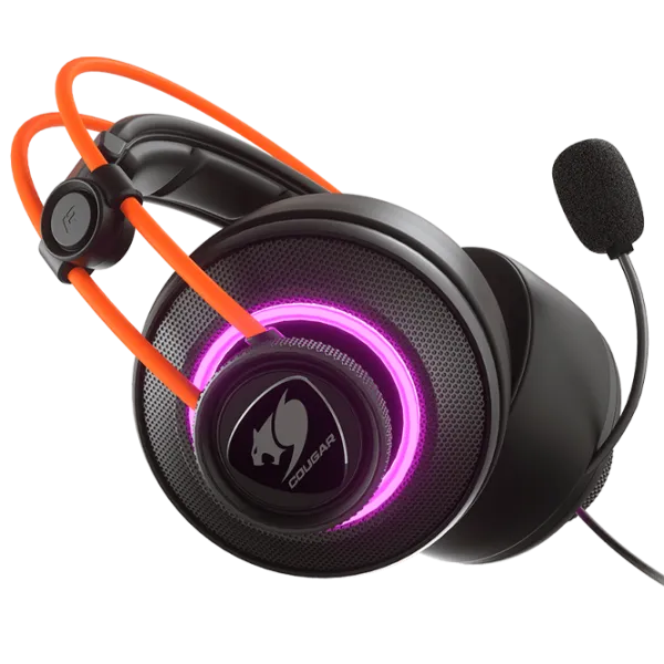 Наушники Cougar IMMERSA PRO Prix Оранжевый Черный Проводная/ Игровой photo 3 Наушники Cougar IMMERSA PRO Prix Оранжевый Черный Проводная/ Игровой photo 3