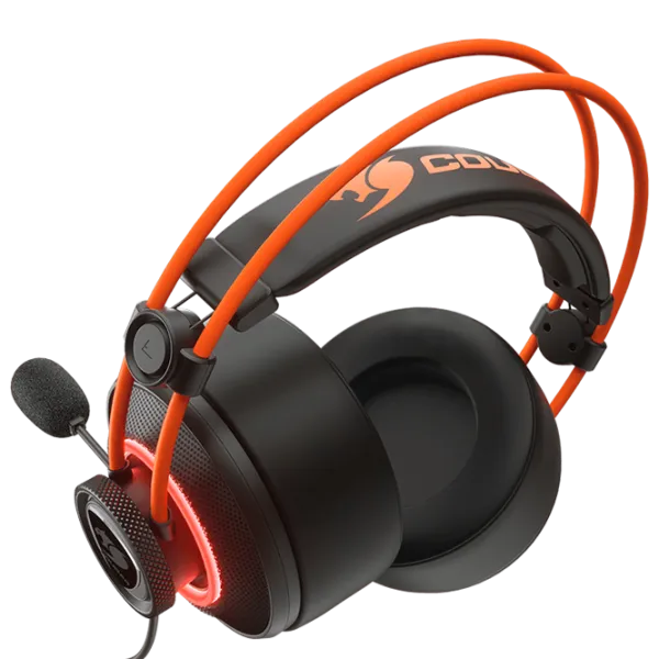 Наушники Cougar IMMERSA PRO Prix Оранжевый Черный Проводная/ Игровой photo 4 Наушники Cougar IMMERSA PRO Prix Оранжевый Черный Проводная/ Игровой photo 4