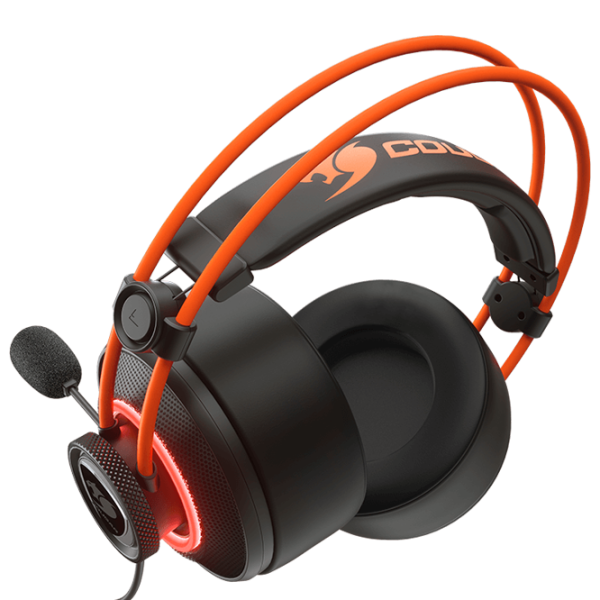 Наушники Cougar IMMERSA PRO Prix Оранжевый Черный Проводная/ Игровой photo 4 Наушники Cougar IMMERSA PRO Prix Оранжевый Черный Проводная/ Игровой photo 4