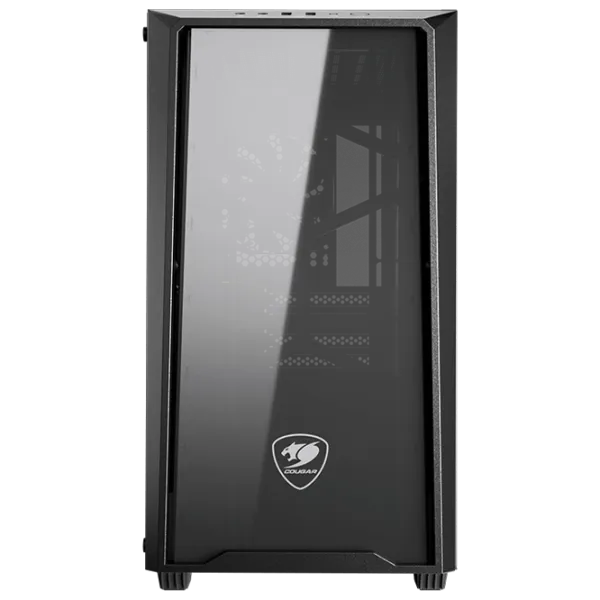Carcasă Cougar MG120-G Mini Tower / Black photo 2