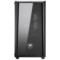 Корпус Cougar MG120-G Mini Tower / Черный photo 2