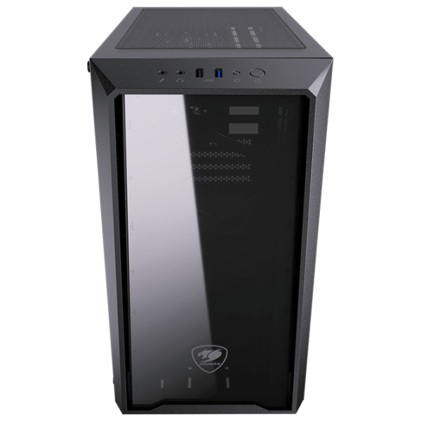 Carcasă Cougar MG120-G Mini Tower / Black photo 3