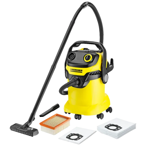 Aspirator industrial KARCHER WD 5 1100 W / Yellow photo 3