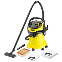 Промышленный пылесос KARCHER WD 5 1100 Вт / Желтый photo 3