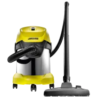 Промышленный пылесос KARCHER WD 3 Premium 1000 Вт / Желтый photo 2