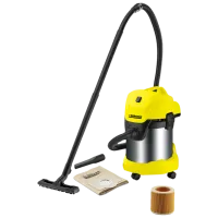 Промышленный пылесос KARCHER WD 3 Premium 1000 Вт / Желтый photo 3
