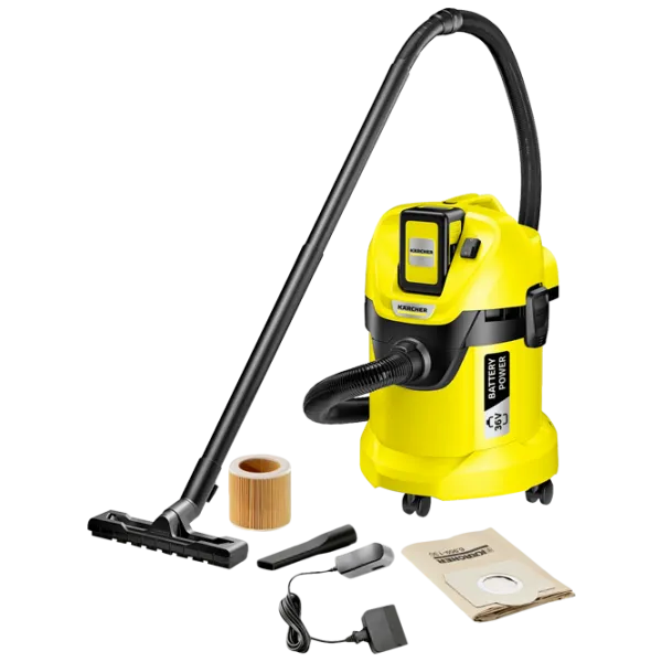 Aspirator industrial KARCHER WD 3 Battery Set Uscată, umedă/ 300 W photo 3