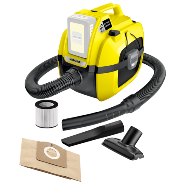 Aspirator industrial KARCHER WD 1 Compact Battery Set Uscată, umedă/ 230 W photo 3