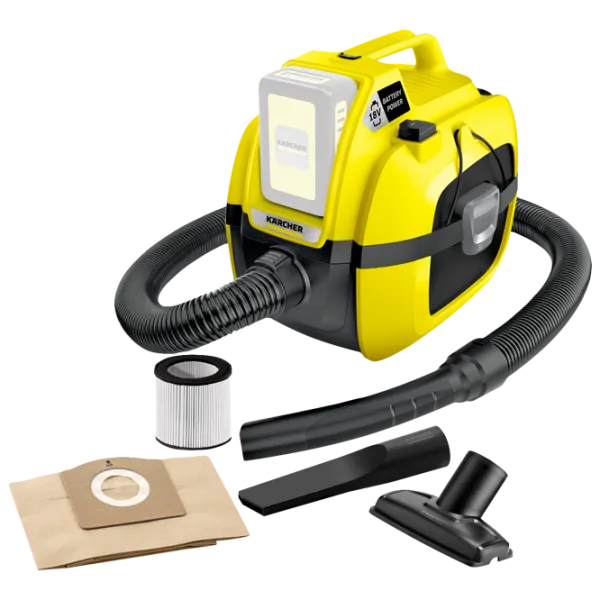 Промышленный пылесос KARCHER WD 1 Compact Battery Сухая, влажная/ 230 Вт photo 3
