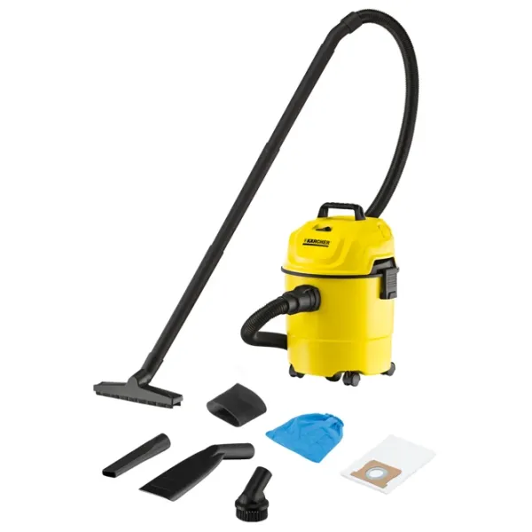 Aspirator KARCHER WD 1 Car 1000 W/ Black Yellow photo 3 Aspirator KARCHER WD 1 Car 1000 W/ Black Yellow photo 3
