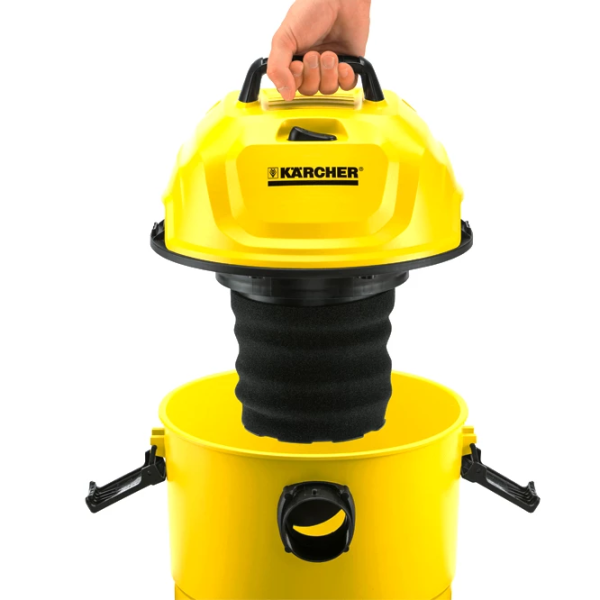 Aspirator KARCHER WD 1 Car 1000 W/ Black Yellow photo 4 Aspirator KARCHER WD 1 Car 1000 W/ Black Yellow photo 4