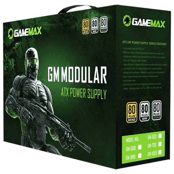 Sursă de alimentare Gamemax GM-800 80+ Bronze/ 800 W photo 5
