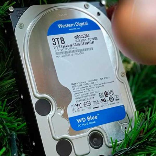 HDD Western Digital Caviar Blue 3 ТБ WD30EZAZ/ Серебристый photo 5