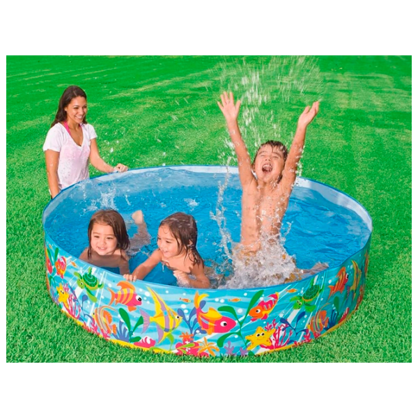 Piscină Intex 56452 958 l/ Cu perete rigid/ Multicolor photo 3