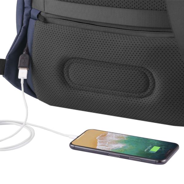 Рюкзак XD-Design Bobby Soft anti-theft 15.6"/ Navy Синий/ 16 л photo 6 Рюкзак XD-Design Bobby Soft anti-theft 15.6"/ Navy Синий/ 16 л photo 6