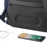 Рюкзак XD-Design Bobby Soft anti-theft 15.6"/ Navy Синий/ 16 л photo 6