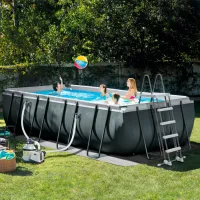 Piscină Intex 26356 16805 l/ Cu cadru/ Gray photo 7